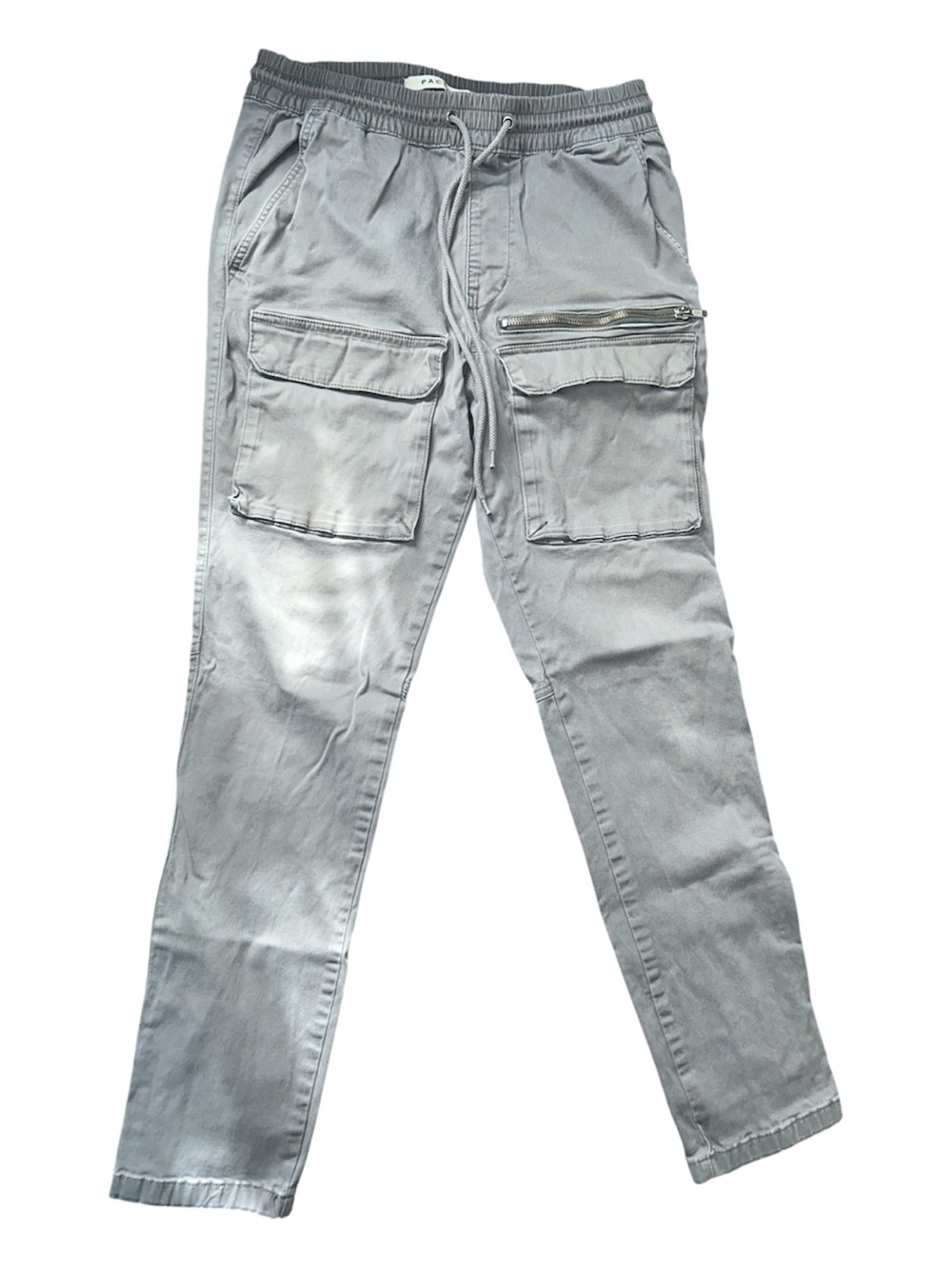 PacSun Light Gray Cargo Jogger Pants